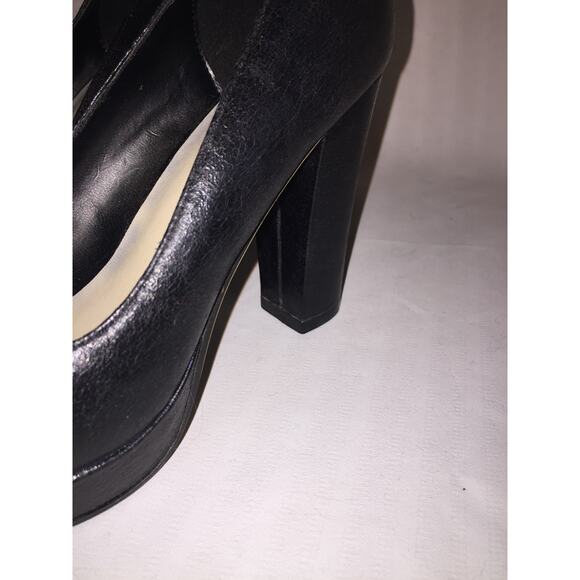 Vintage Fashion Bug women's High Heel Shoes open Toe 6M - Picture 6 of 9